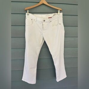 Y2K Vintage Prada Low Rise Denim Capris Size 27 AS IS